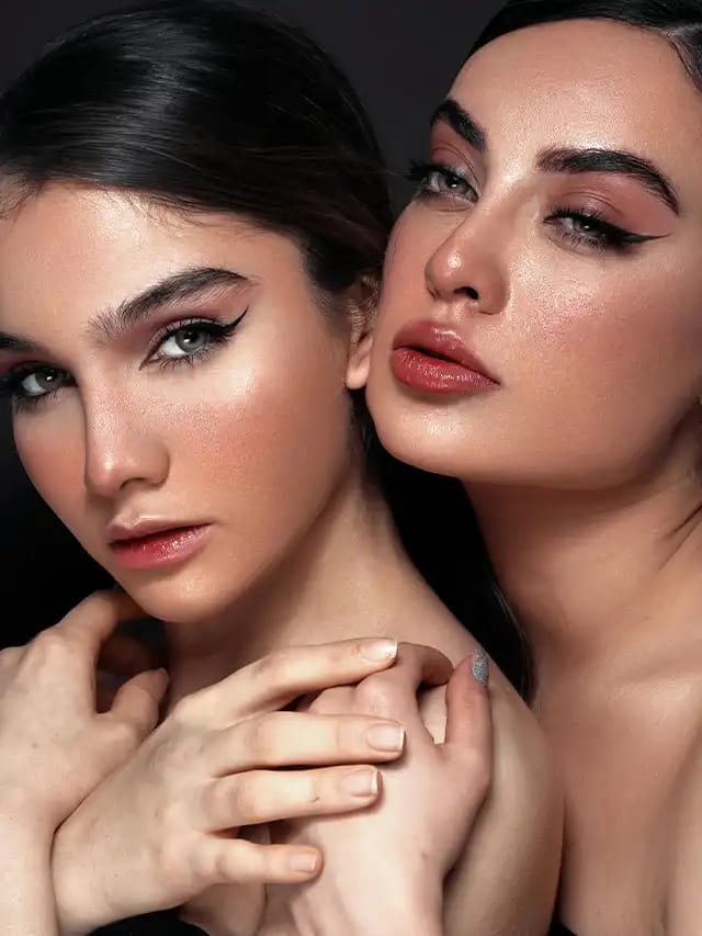 two women posing for a picture