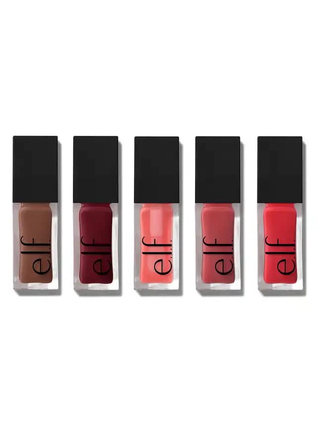 a group of lip glosses